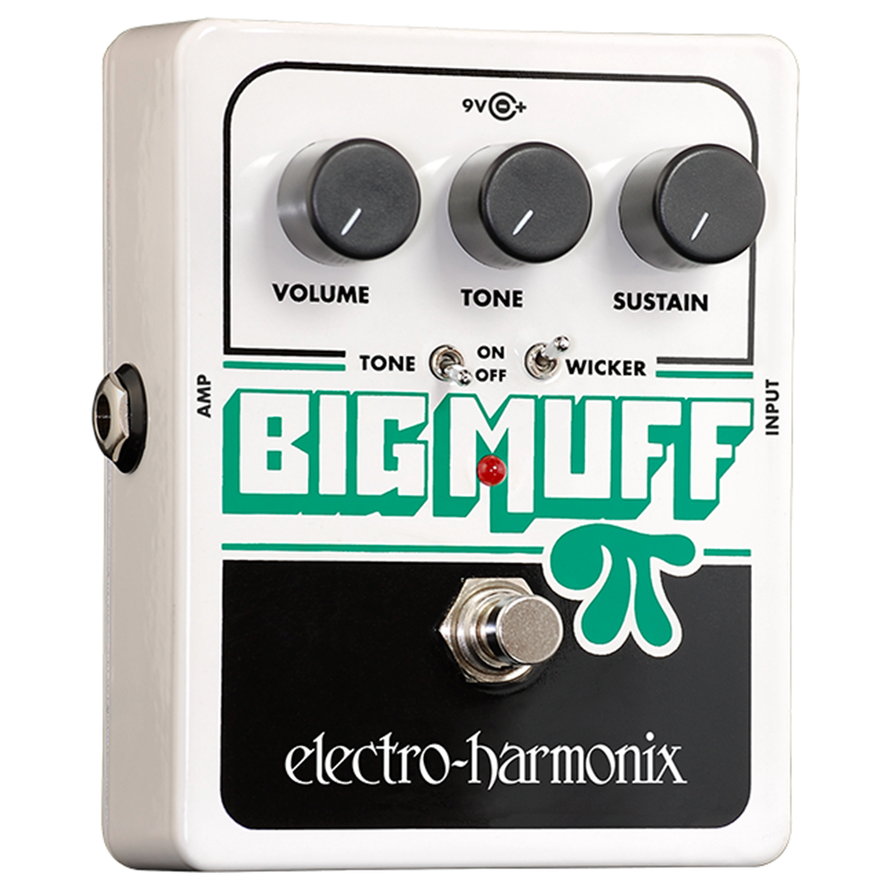 Electro-Harmonix EHX Big Muff Pi w/ Tone Wicker Fuzz